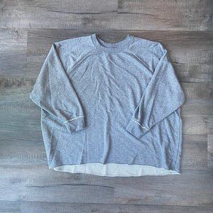 Gray Long Sleeved Sweatshirt Secret Treasures Size XL